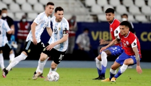 Argentina empató en el debut de la Copa América