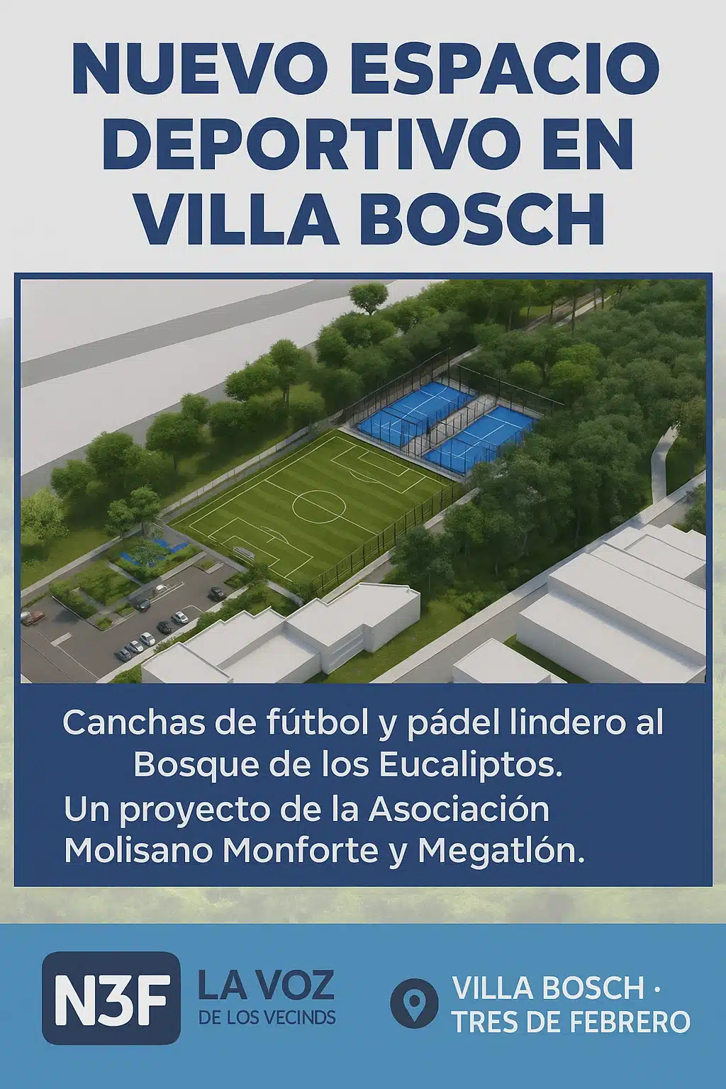 Nuevo predio en Villa Bosch