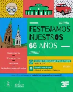 Tres de Febrero festeja sus 66 años