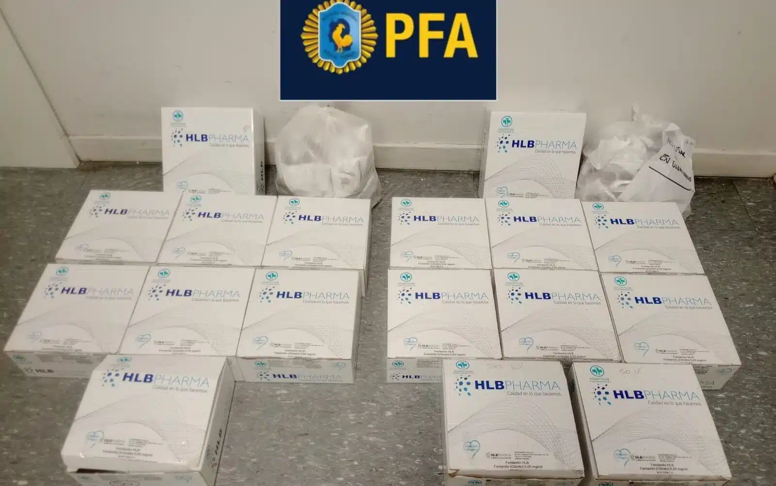 Fentanilo adulterado: más de 82.000 ampollas secuestradas en operativos contra…