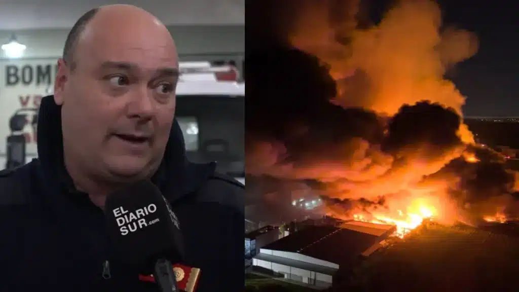 Los bomberos de Esteban Echeverría sobre la explosión en Spegazzini:…