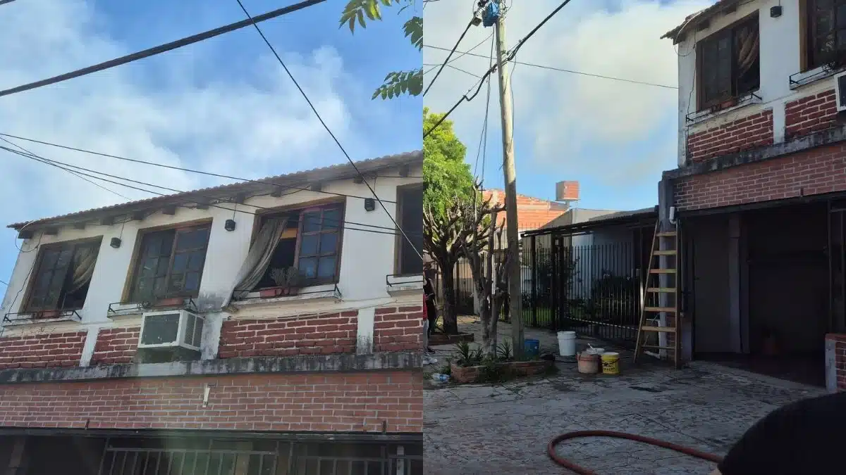 Almirante Brown: fuego en vivienda por comida dejada al fuego en Santiago del…