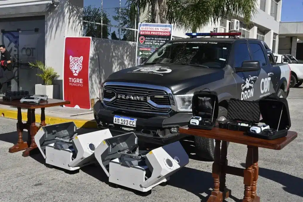 Incorporaron 25 patrulleros, drones y tecnología para el sistema de seguridad…
