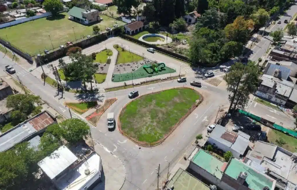 San Miguel habilitó nueva rotonda en El Faro para mejorar tránsito y — Imagen 1