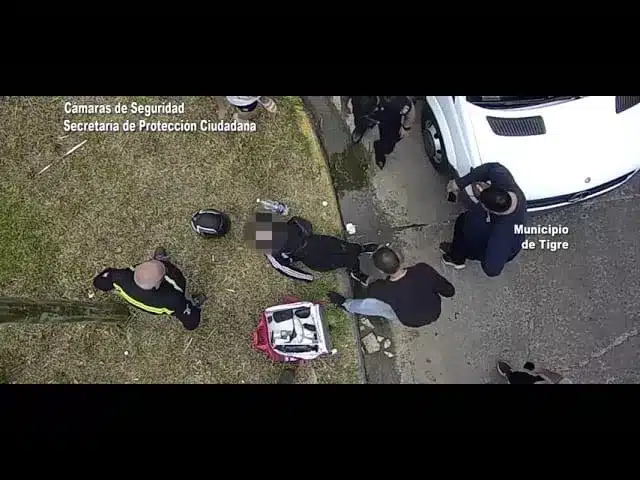 Choque entre auto y moto en Don Torcuato: motociclista asistida por SET —…