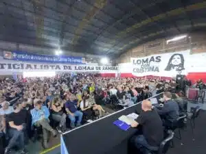 Otermín en el Plenario de la Militancia de Lomas: “Ante el…