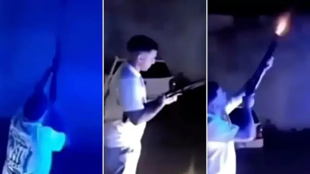 Escándalo en la Policia bonaerense: oficial desafectado por disparar al aire —…