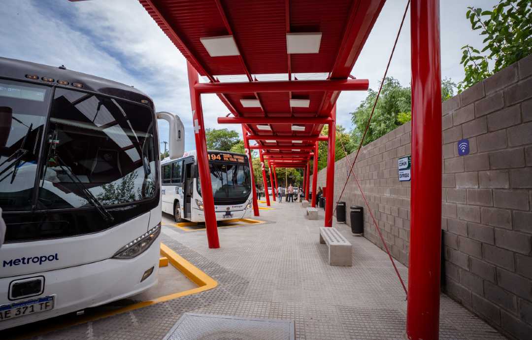 Nueva terminal de colectivos en Andrés del Pino y San Martín, única parada…