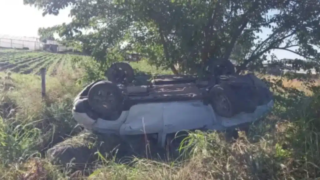 Jubilado muere en accidente al volcar por tomar un mate — Imagen 1