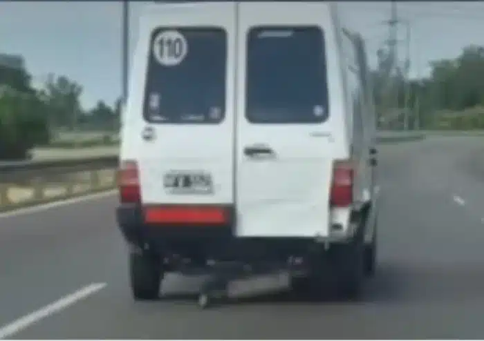 Conductor sancionado por imprudencia total en el Camino del Buen Ayre — Imagen 1