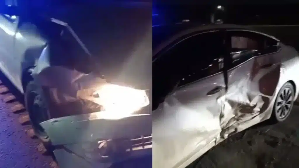 Semáforo fallido en Ruta 58 y El Deslinde causa choque entre autos y herida a…