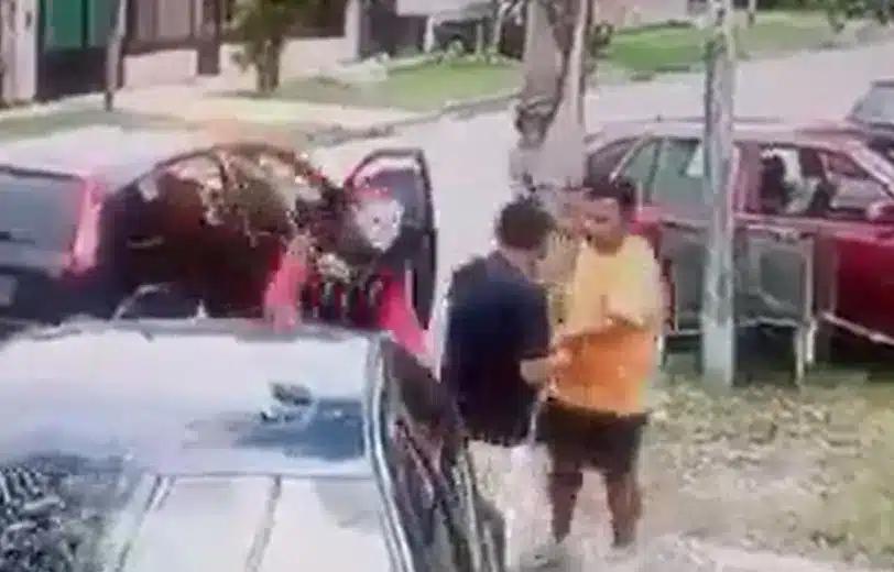 Intento de secuestro en José C Paz con máscara de payaso — Imagen 1