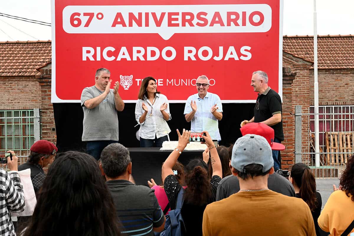 Zamora celebra aniversario de Ricardo Rojas y promete seguir trabajando en…