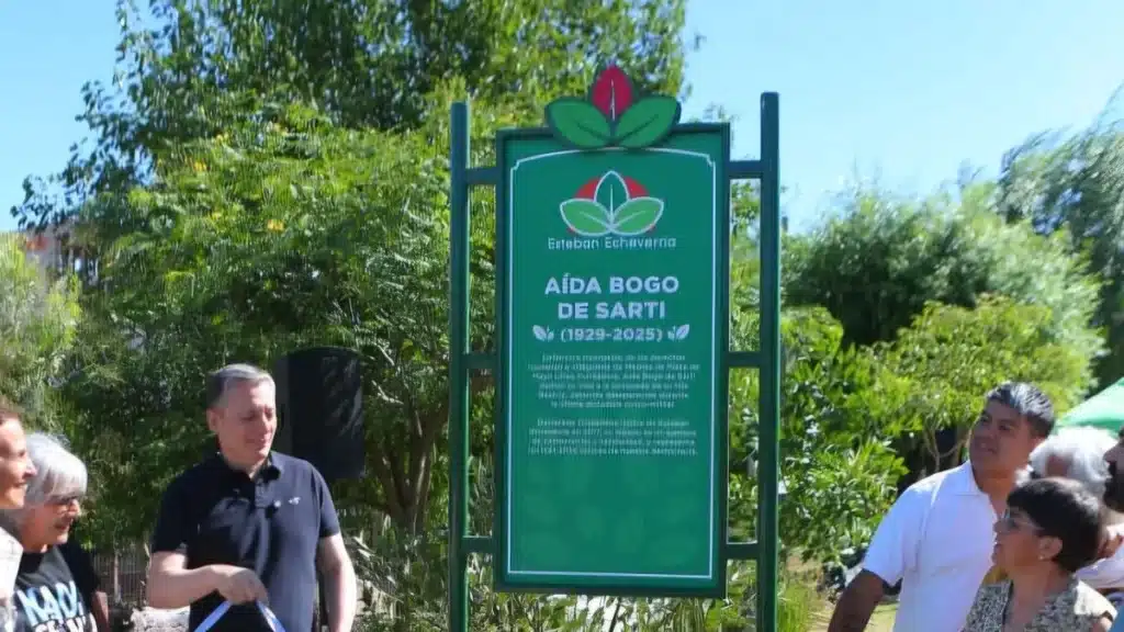 Renombran una calle en honor a Aída Bogo de Sarti en Mendoza — Imagen 1