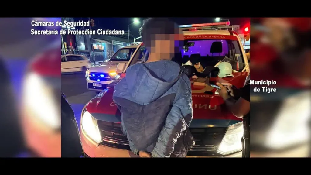 Tigre: Detenido por robo en El Talar después de ser interceptado con cámaras…