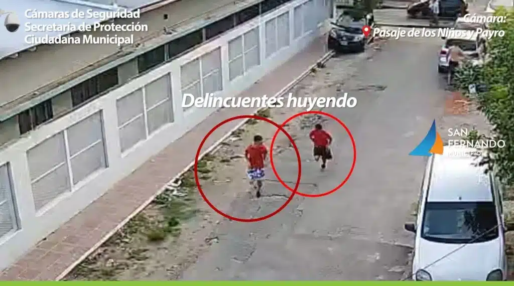 Detienen a tres ladrones en Virreyes tras analizar cámaras de seguridad —…