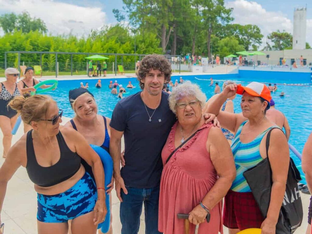 Juan Andreotti visita las Colonias de Verano en San Fernando — Imagen 1