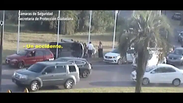 Rincón de Milberg: Accidente en Ruta 27 entre Camino de los Remeros y Ruta 27…