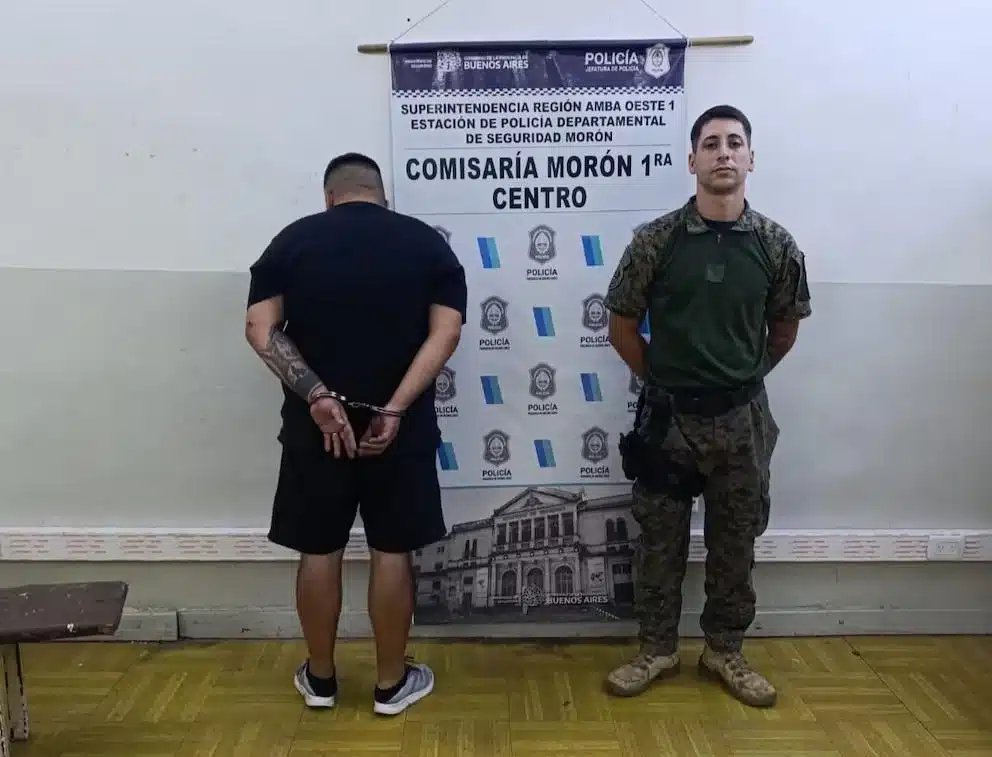 Detenido en Morón por apropiarse del botín en un caso de robo a un…
