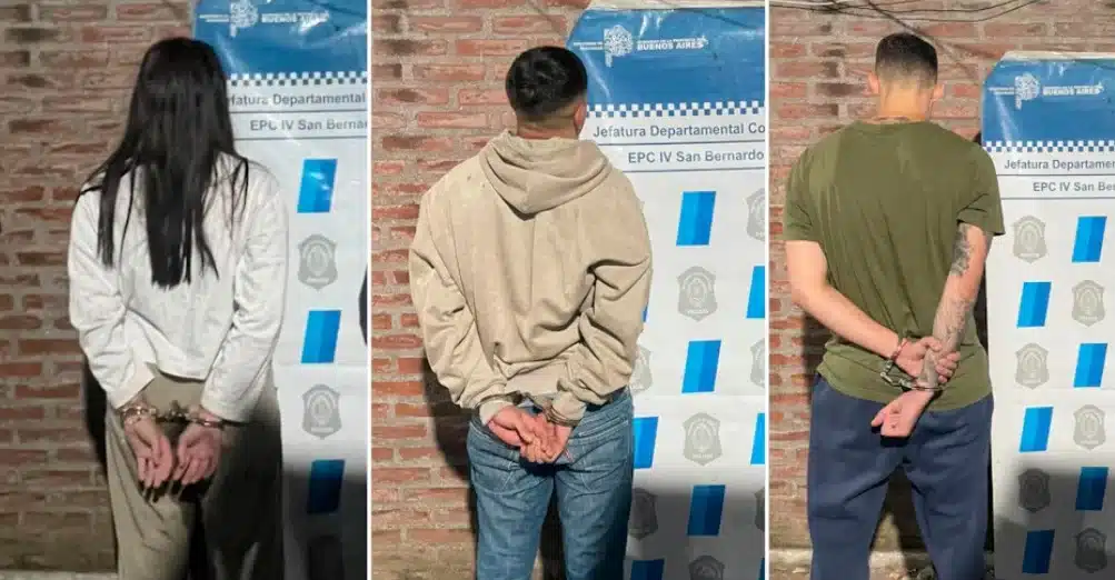 Tres jóvenes detenidos por robo en San Bernardo del Tuyú — Imagen 1