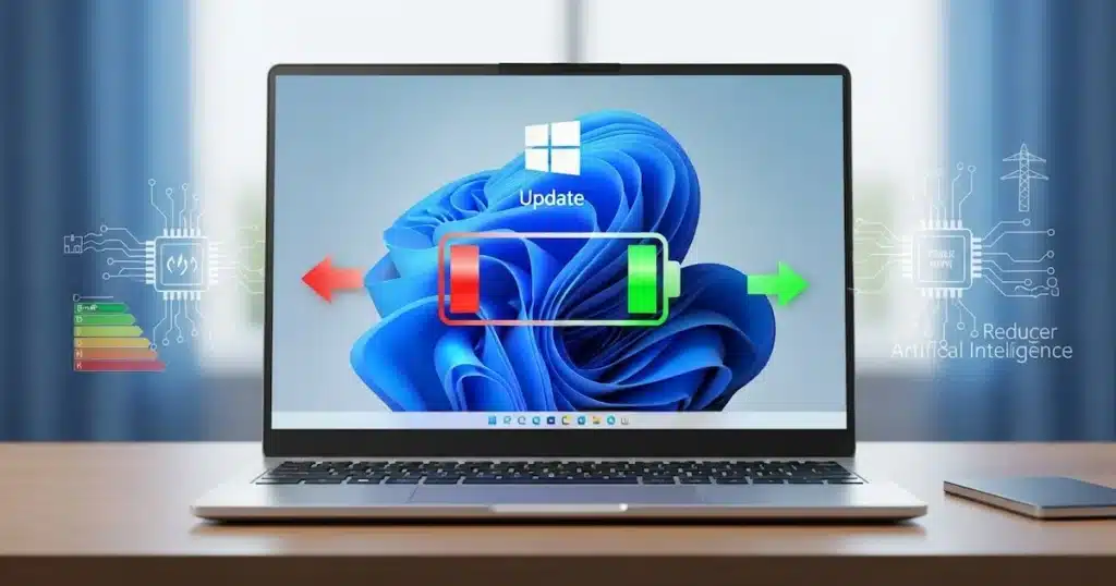 Actualización de Windows 11 corrige pérdida de batería en laptops — Imagen 1