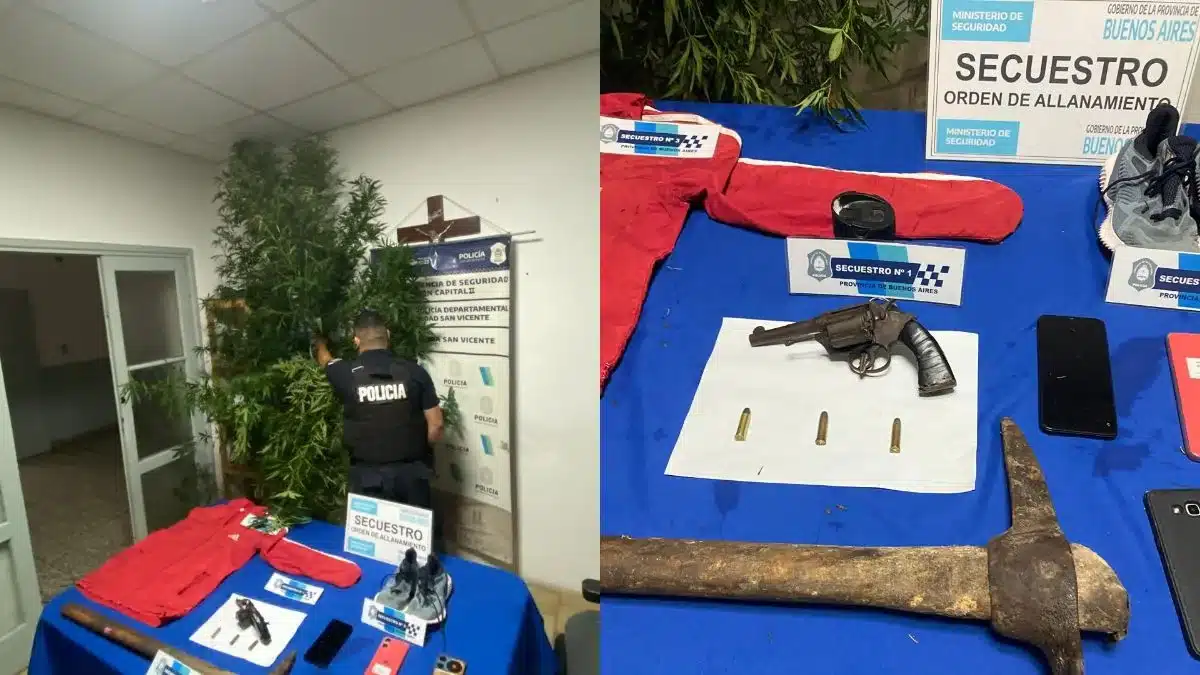 Detenciones por robo en San Vicente: Seis personas detenidas — Imagen 1