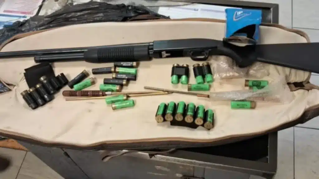 Detienen en Lanús a hombre por amenazar con escopeta a su ex pareja — Imagen 1