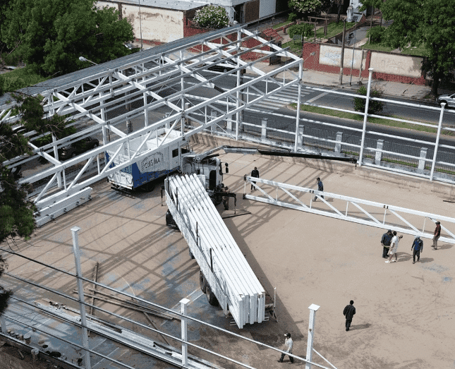 Renovación del playón deportivo en Parque José Hernández — Imagen 1