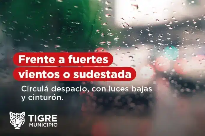 Alerta en Tigre: Crecida del Río de la Plata alcanzará 3,20 mts a las 20 hs…