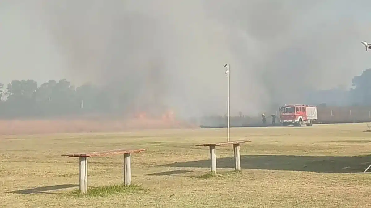 Gran incendio en basural de San Vicente controlado por bomberos — Imagen 1