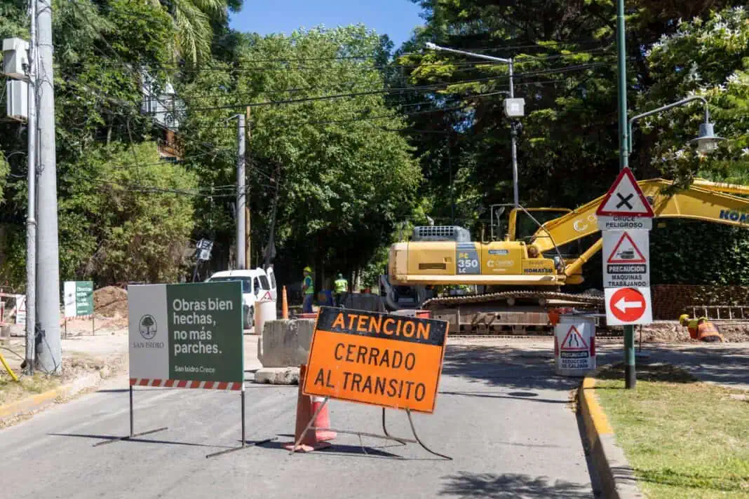 Cierre total en San Isidro por obras del Aliviador Alto Perú durante 40 —…