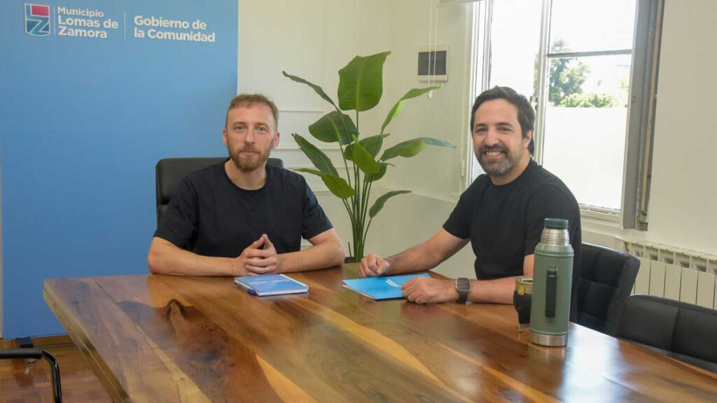 Kreplak y Otermín repasan políticas sanitarias en Lomas de Zamora — Imagen 1