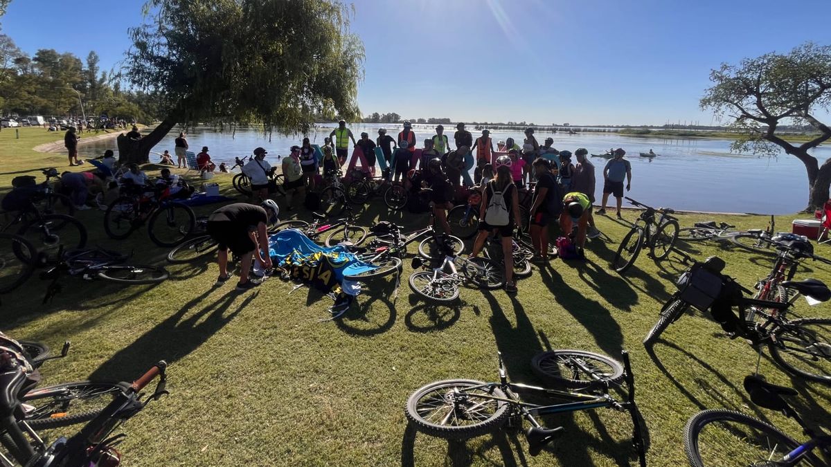 Bicicleteada a la laguna de San Vicente este domingo: salen desde Banfield —…