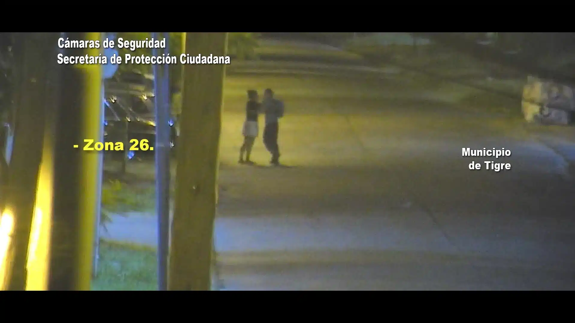 Agredió a su pareja en vía pública gracias a cámaras municipales — Imagen 1