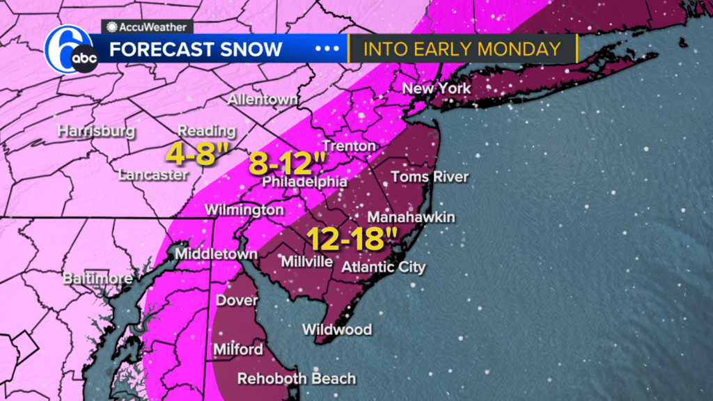Alerta de ventisca en Filadelfia: Advertencia de Blizzard