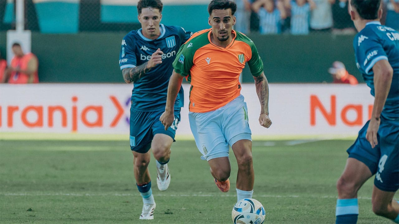 Banfield profundiza su crisis tras caer ante Racing