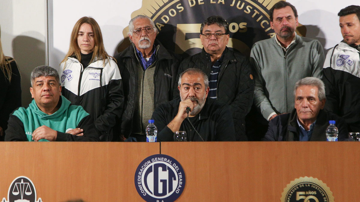CGT anuncia paro general sin movilización