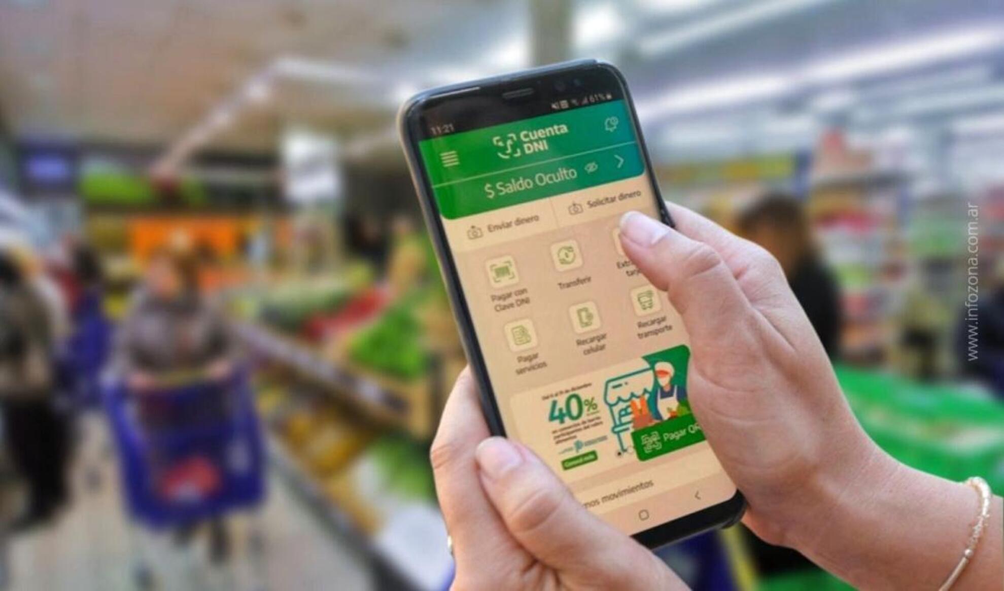 Cuenta DNI: descuentos en supermercados en febrero