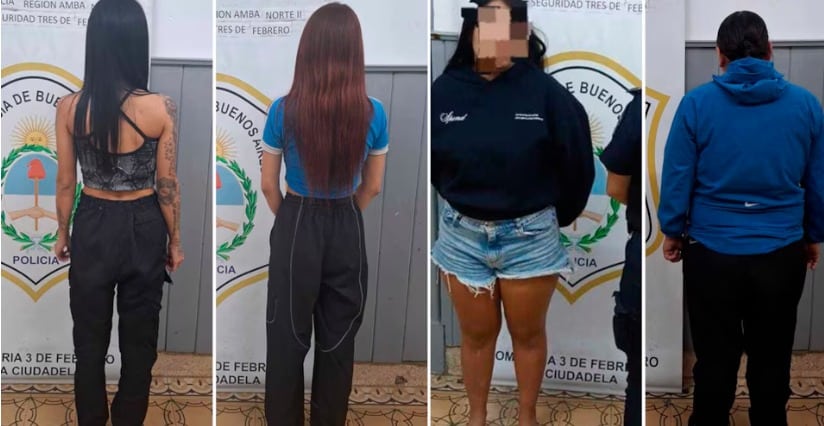 Desarticulan banda narco femenina en el Conurbano