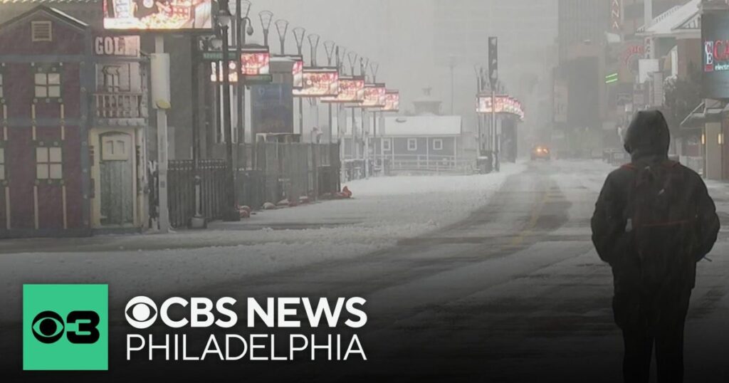 Filadelfia bajo nieve: Fuerte tormenta invernal azota la región