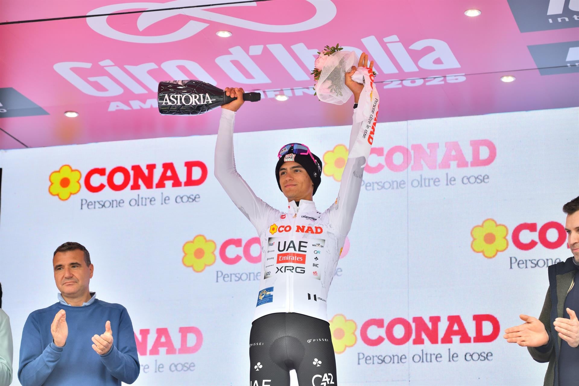 Isaac del Toro campeón del UAE Tour