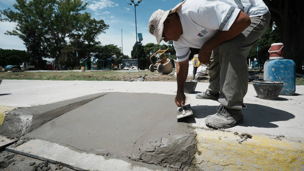 Lomas: Reparaciones en calles y veredas de Llavallol