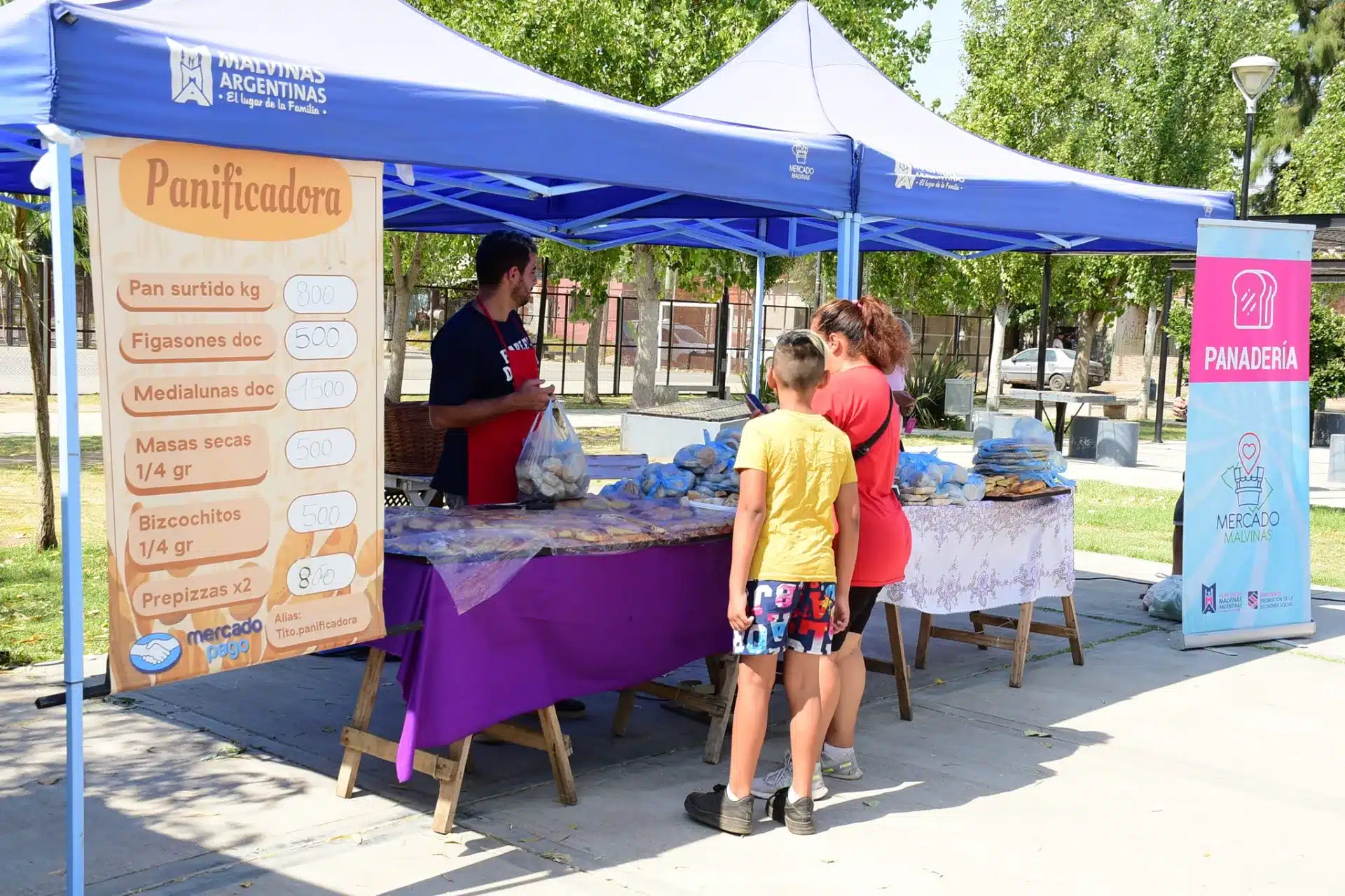 Mercado de Malvinas llega a Sourdeaux con descuentos