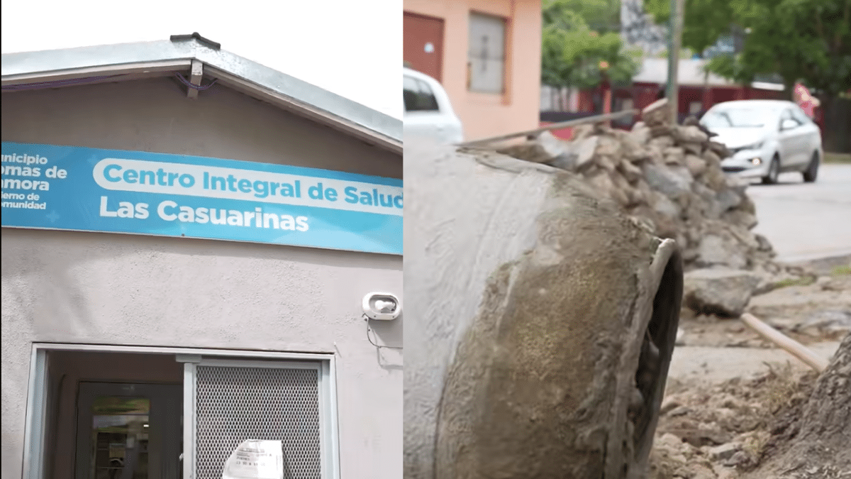 Obras en el Centro de Salud Las Casuarinas de Lomas