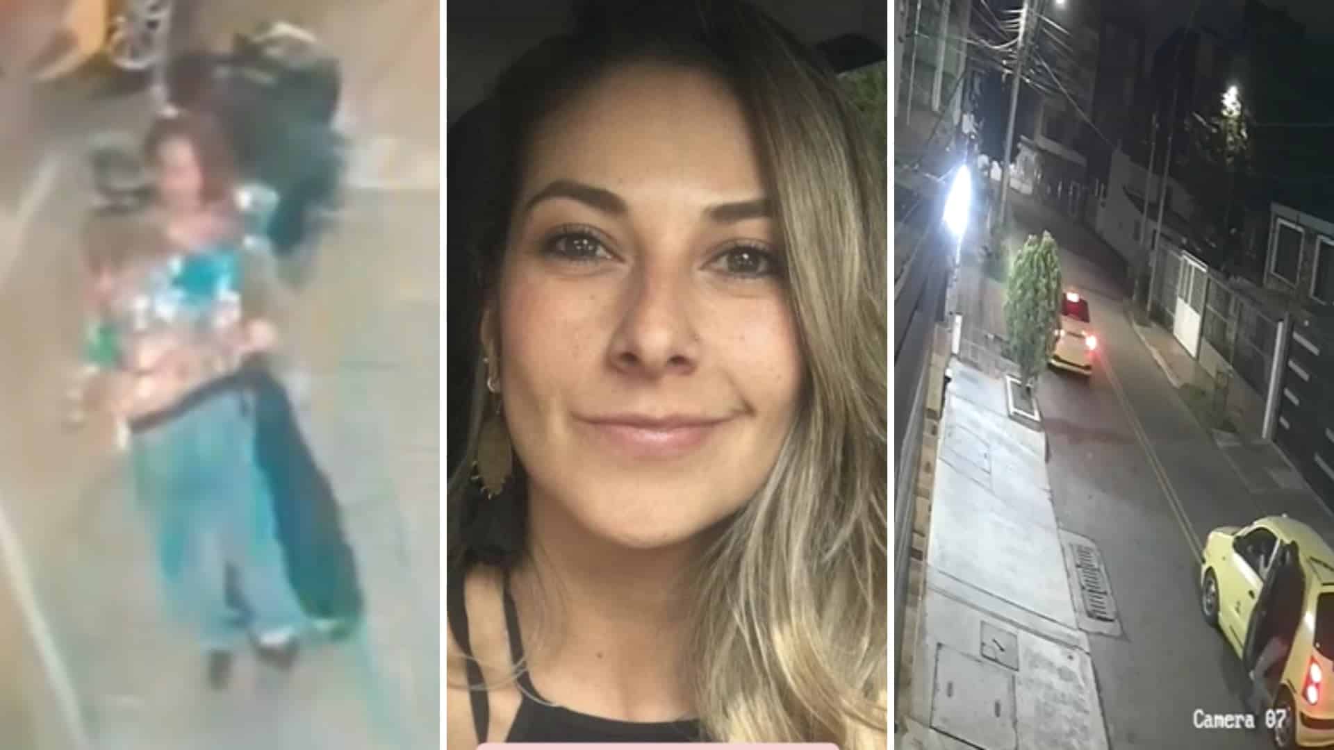 Video del secuestro de Diana Ospina en Bogotá