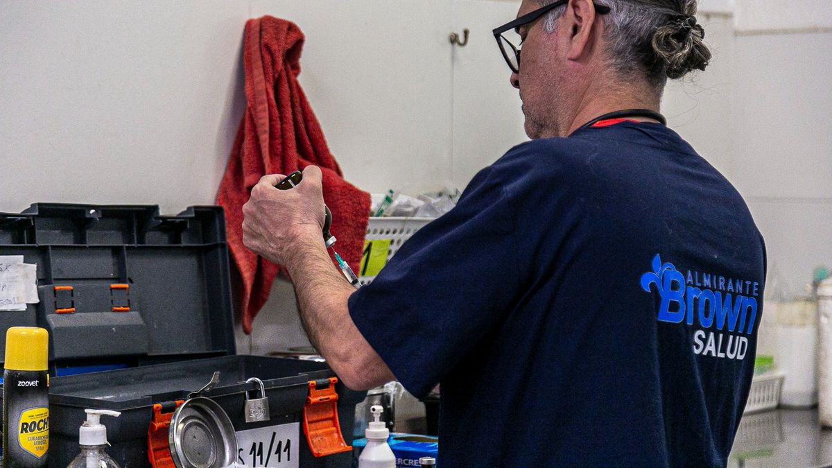 Almirante Brown: Atención antirrábica en Don Orione