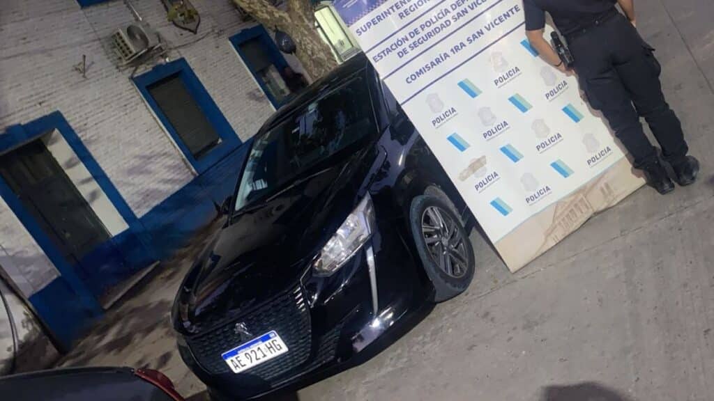 Autos secuestrados en taller de Alejandro Korn