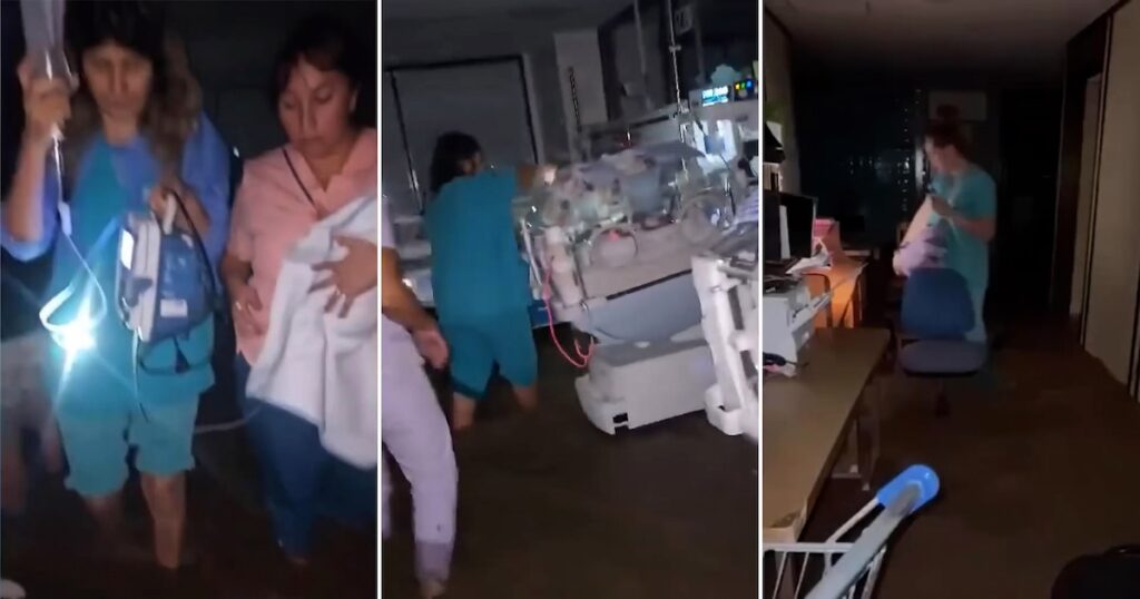 Bahía Blanca: Enfermeras salvan bebés en el temporal