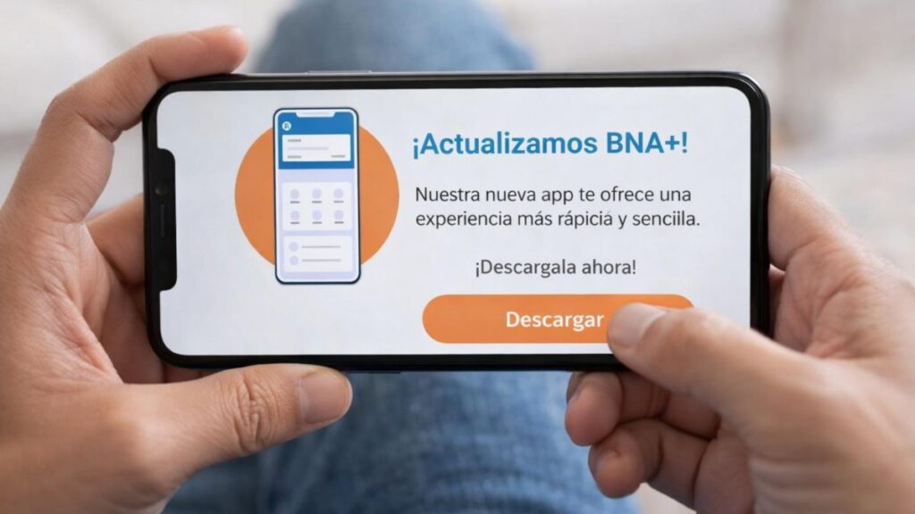 Banco Nación: Nueva app BNA+, guía de actualización