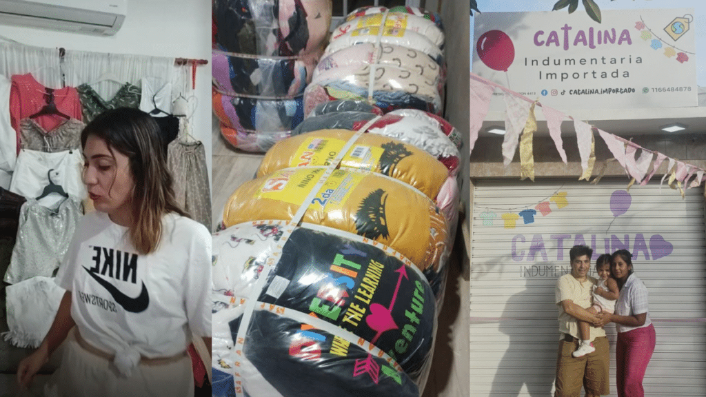 Boom de ropa importada en fardos llega a San Vicente